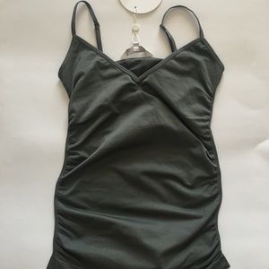 Olive Green Tank Top